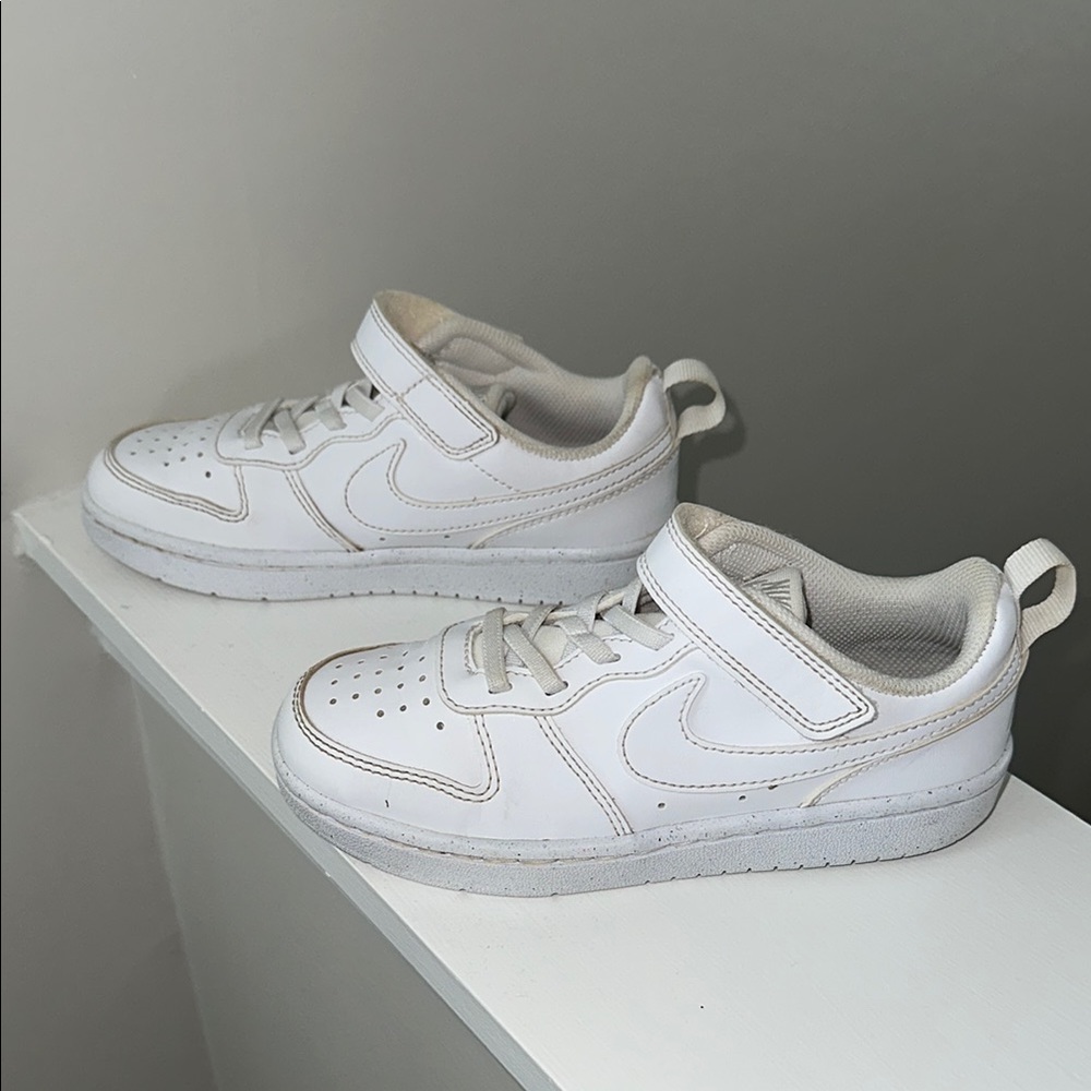 Nike Kids All-White Sneakers